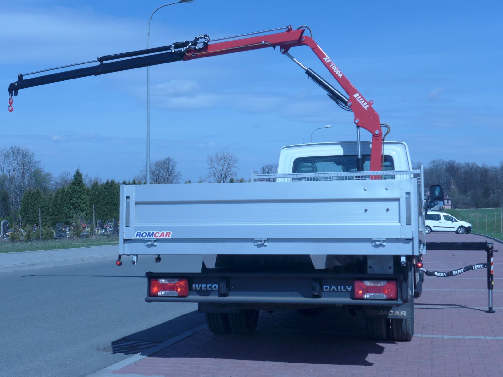 dźwig befard XF1500A na Iveco